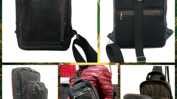 《 オーダー品 》　ポケットたくさんのボディバッグ