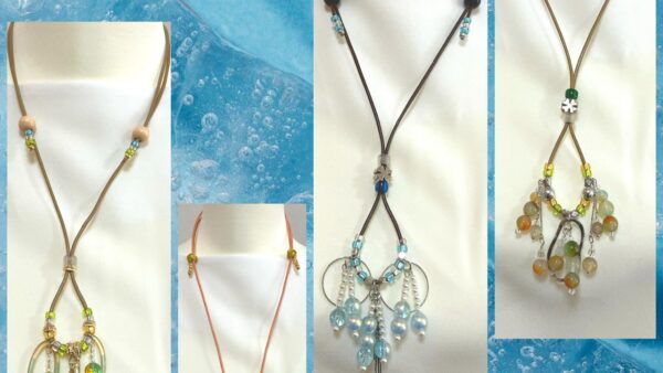 金属アレルギーの方も安心🙆キラキラ✨夏のネックレス