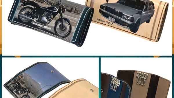 《 オーダー品 》写真入りキーケース
